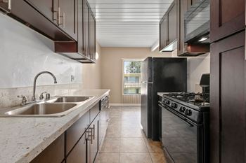 Updated cabinets and countertops*