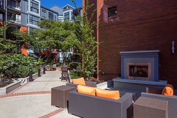 Community outdoor lounge