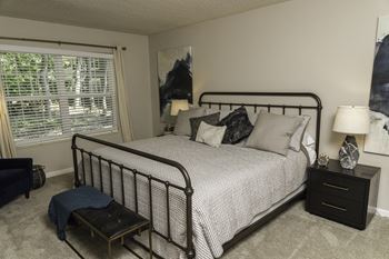 Spacious master bedroom