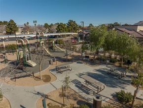 Las Vegas apartment for rent - a park with a playground and picnic tables
