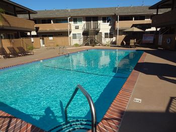 Glimmering pool