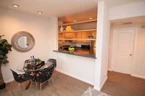 San Rafael apartment for rent - View of dining room, kitchen window, and entryway