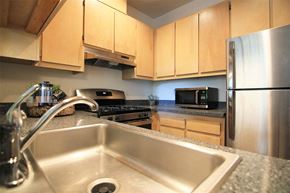 San Rafael apartment for rent - View of kitchen from the sink