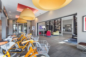 Resident bike storage and share program