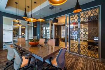 24-Hour java bar and resident lounge