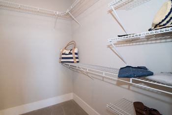 Large walk in closets