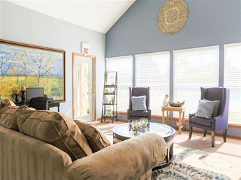 Clubhouse living area