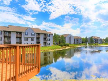 Lake views available