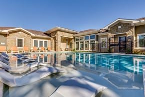 Denton apartment for rent - Pool Sundeck and Relaxing Area at The Veranda, Texas