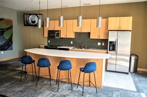 Minneapolis apartment for rent - The community room comes equipped with a full sized kitchen -  Great for hosting!