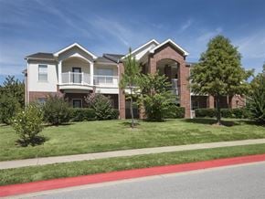 Fayetteville apartment for rent - the view of an apartment building from the street