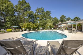 Resort style swimming pool