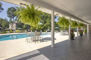 Resort style swimming pool