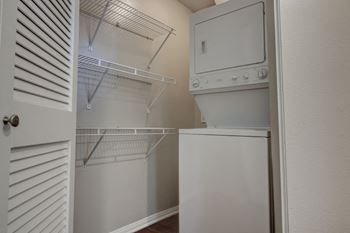 Plenty of storage space 