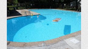 Meriden apartment for rent - a large swimming pool with a blue water