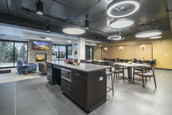 Clubhouse interior