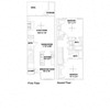 Floor plan for 2 beds, 2.5 baths, 1162 sqft