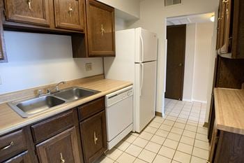 Kitchen with appliances
