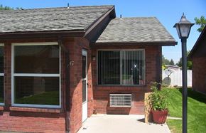 Kimberly apartment for rent - Patio area with lamp post