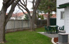 Nampa apartment for rent - backyard and patio