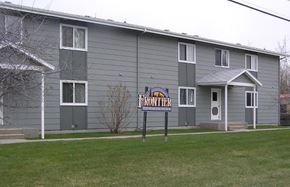 Red Lodge apartment for rent - Building and property sign