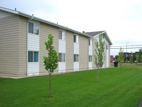 Hardin apartment for rent - Lawn behind building