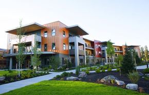 Missoula apartment for rent - building exterior and landscaping