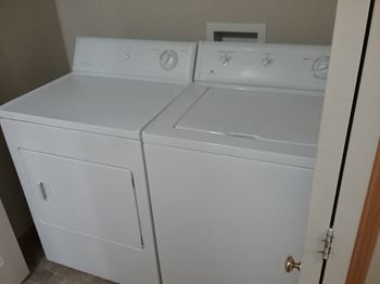 Washer and dryer in apartment