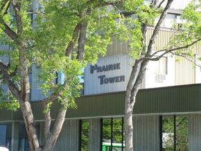 Billings apartment for rent - Prairie Tower Sign