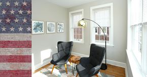Oceanport townhouse for rent - Sitting area next to living room