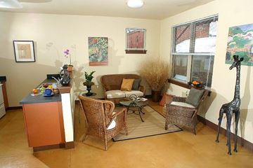 Missoula apartment for rent - a living room with two chairs and a table