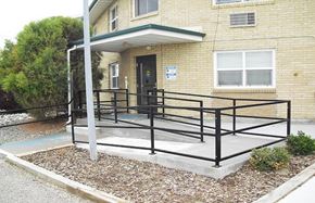 Roundup apartment for rent - Wheelchair Ramp at Homes on the Range
