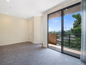 Los Angeles multi-family for rent - Living Room Attached Balcony at Hollywood Vista, Hollywood