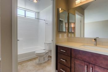 Bathroom with bathtub
