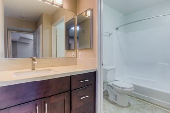 Bathroom with storage