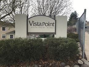 Reno apartment for rent - Vista Point Entrance Sign 