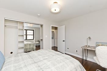 Spacious closets