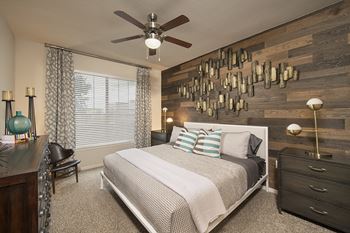 Ceiling fans in bedrooms