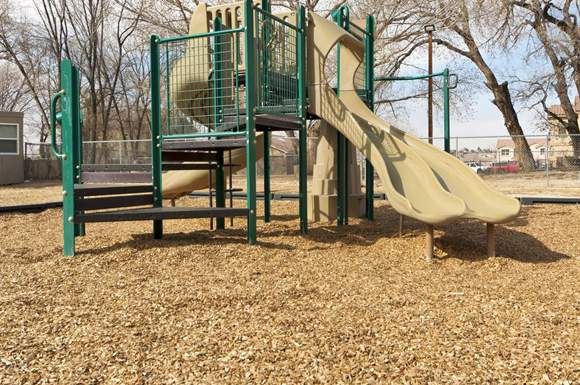 Albuquerque apartment for rent - a playground with a slide and