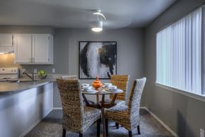 Fairview multi-family for rent - Dining Area at Fieldstone Apartments, Fairview, OR