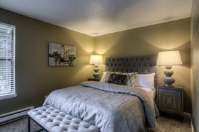 Portland multi-family for rent - Comfortable Bedroom at Waverly Gardens Apartments, Portland, OR, 97233