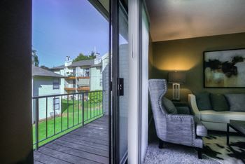 View from balcony