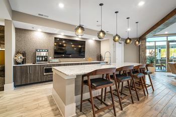 Complimentary starbucks coffee bar