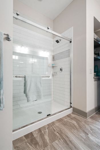Walk-in showers and/or garden tubs available*