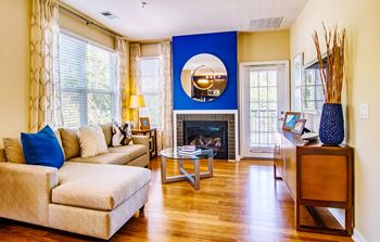 Gas fireplace (some two-sided)