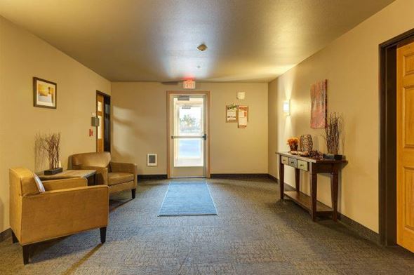 Sidney apartment for rent - Lobby at Sidney Apartments in Sidney, Montana.