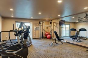 Sidney apartment for rent - Fitness Center at Sidney Apartments in Sidney, Montana.