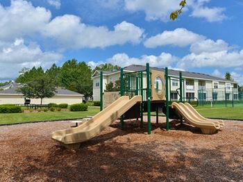 Exterior bbq grill and picnic tables