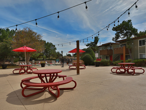 El Paso apartment for rent - Patio with Seating at Lake Fairway