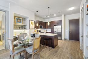 Watertown apartment for rent - Model Living Area Arsenal